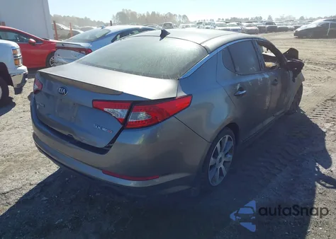 2013 Kia Optima Sx из США, поврежденный, VIN 5XXGR4A67DG141263